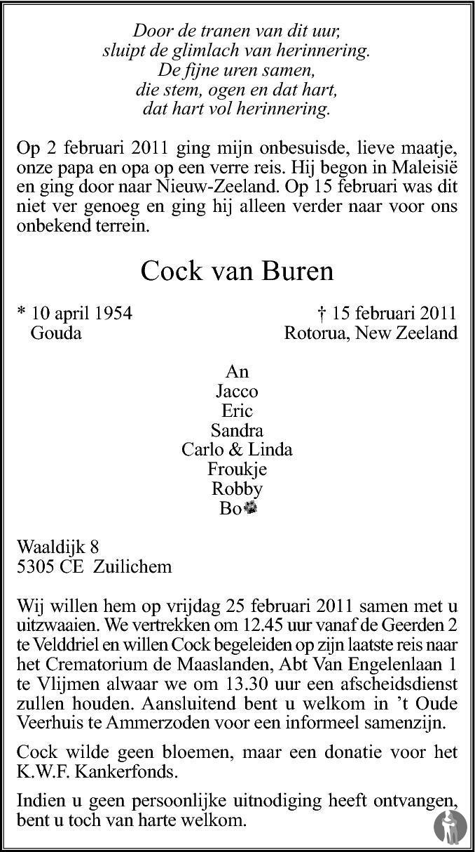 Cock Van Buren 47
